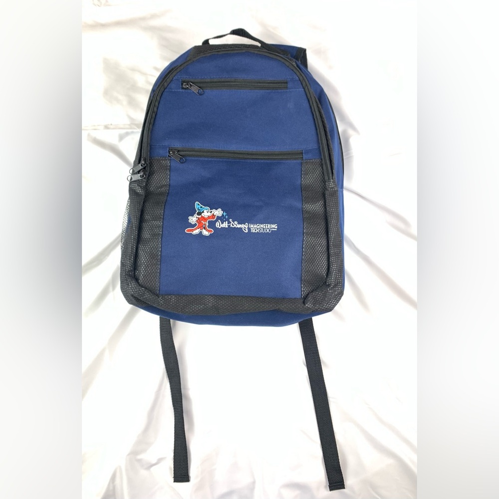 Walt Disney Imagineering Tech Studio Blue Exclusive Backpack Rare, COLLECTIBLE.